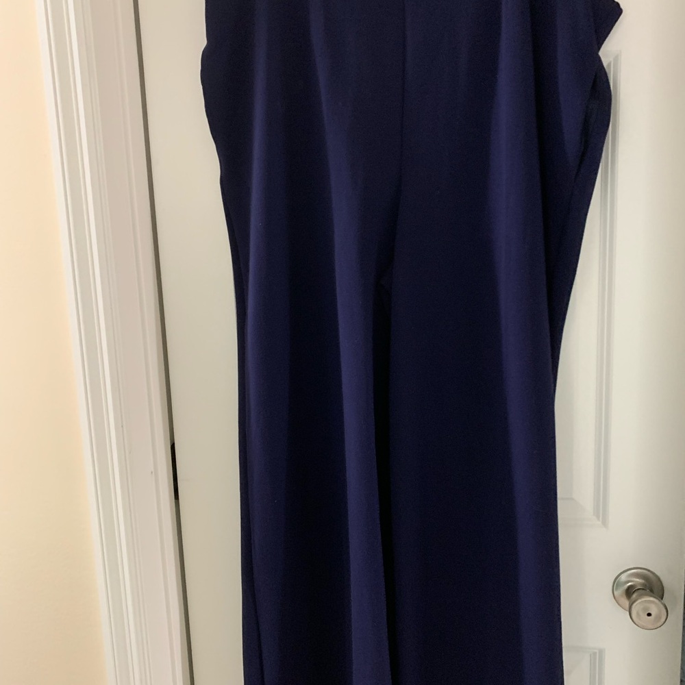 Lane Bryant Navy Wide Leg pants